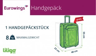 eurowings luggage size